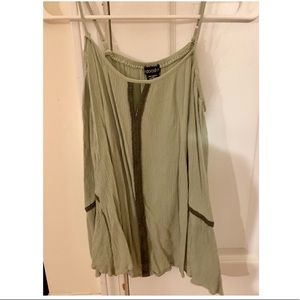 Stoosh green off the shoulder top
